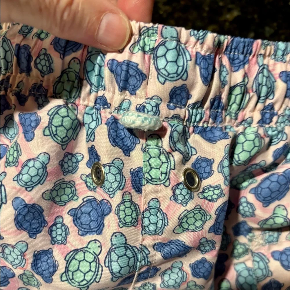 ⛱️PETER MILLAR Seaside Collection Turtle Swim Trunks⛱️
